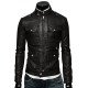 Men's Slim Fit Multi Pocket Black Jacket