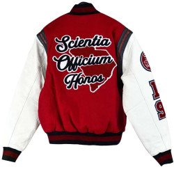 South Carolina State University Red Varsity Jacket