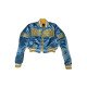 Southern University Cropped Satin Jacket