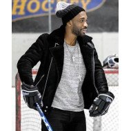 Jay Pharoah Black Suede Jacket