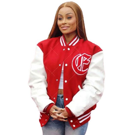 Spider-Man Blac Chyna Varsity Jacket