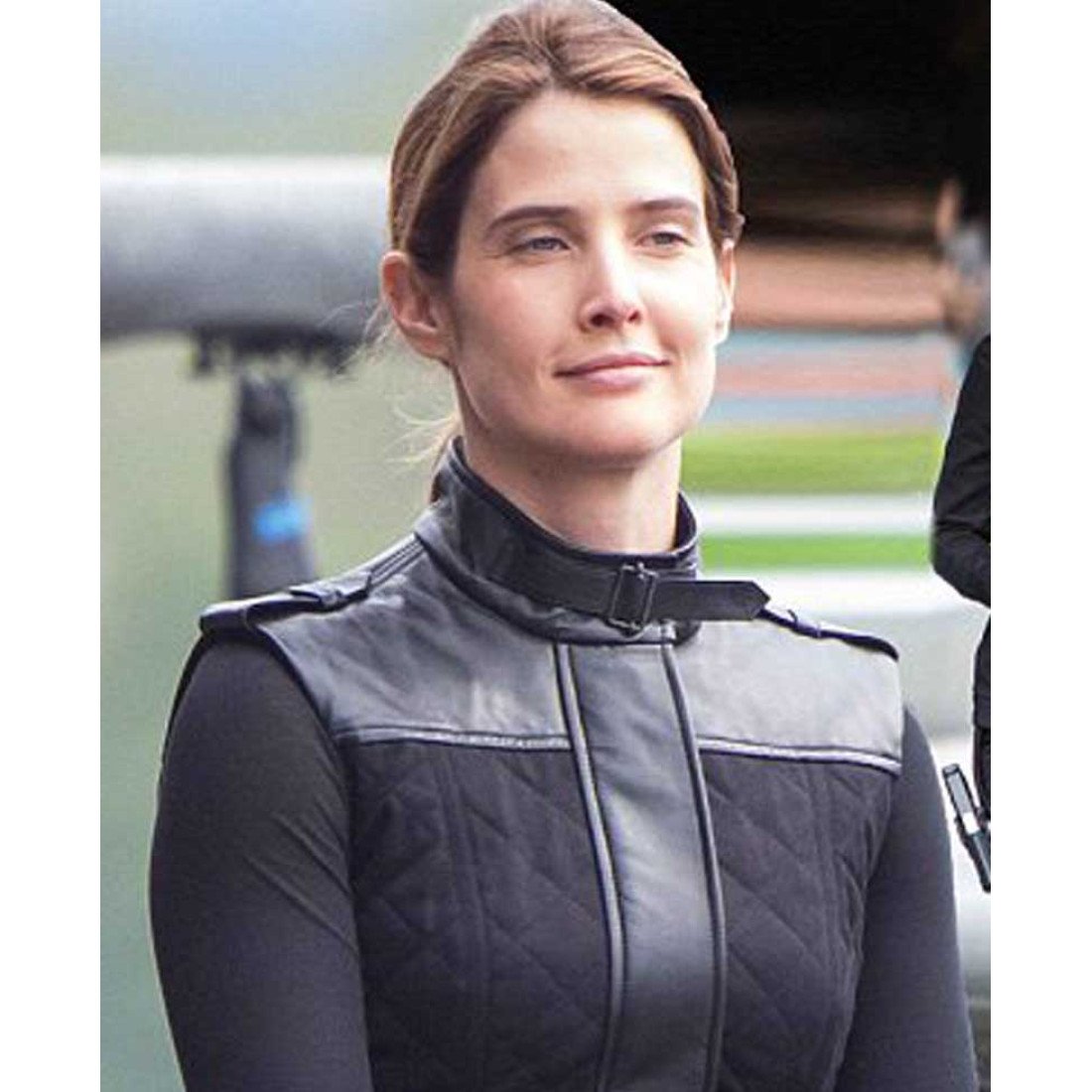 Cobie Smulders Far From Home Maria Hill Vest - Films Jackets