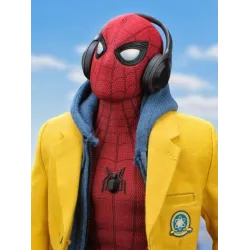 Spiderman Peter Parker Homecoming Yellow Coat