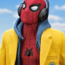 Spiderman Peter Parker Homecoming Yellow Coat