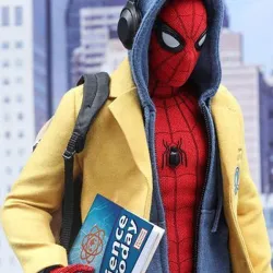 Spiderman Peter Parker Homecoming Yellow Coat