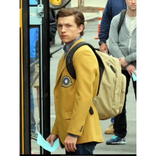 Spiderman Peter Parker Homecoming Yellow Coat