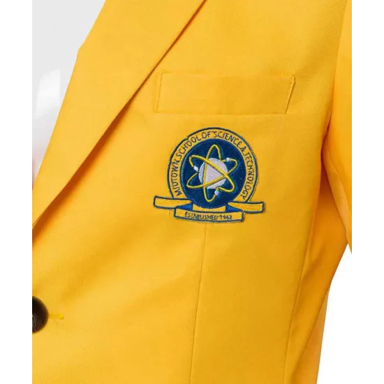 Spiderman Peter Parker Homecoming Yellow Coat