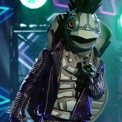 Jesse Mccartney The Masked Singer Spiked Leather Jacket