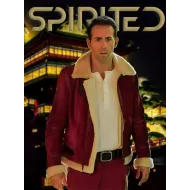 Spirited 2022 Ryan Reynolds Leather Jacket