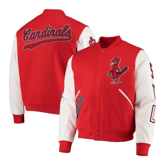 St Louis Cardinals Red Varsity Jacket - Filmsjackets