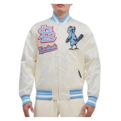 St Louis Cardinals Retro Cream Jacket