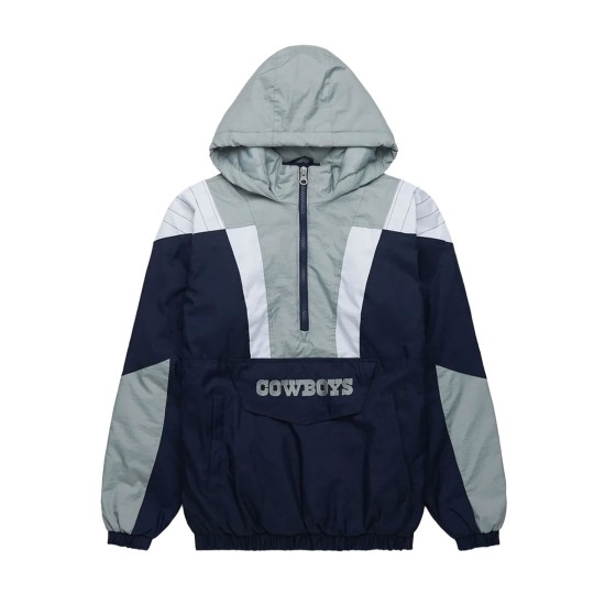 Starter Dallas Cowboys Pullover Jacket Films Jackets