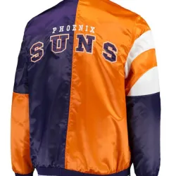 Starter Phoenix Suns Orange and Purple Jacket