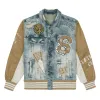 State Champ Denim Windbreaker Jacket