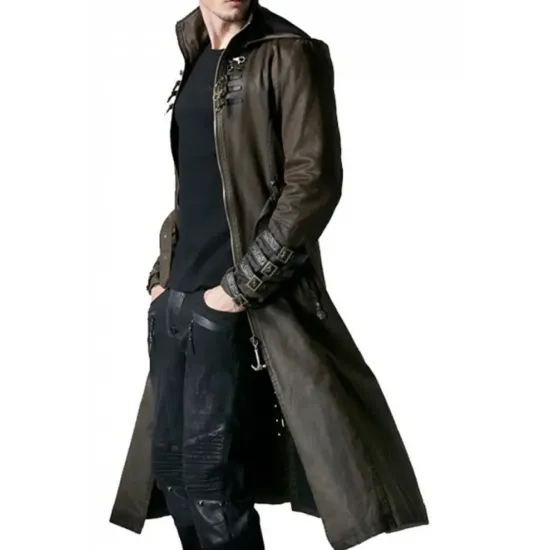 Wasteland Postapocalypti and Steampunk Trench Coat