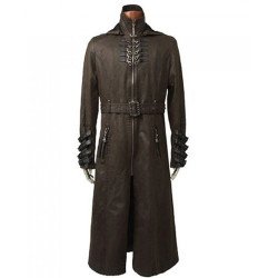 Wasteland Postapocalypti and Steampunk Trench Coat