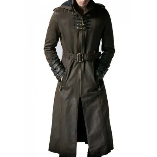 Wasteland Postapocalypti and Steampunk Trench Coat