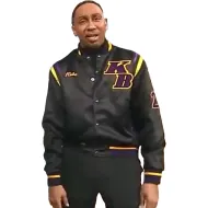 Stephen A Smith Kobe Bryant Satin Jacket