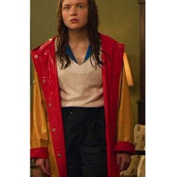 Sadie Sink Stranger Things Yellow Coat