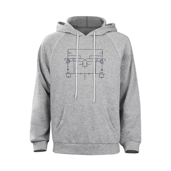 Stranger Things S4 Gaten Matarazzo Grey Hoodie