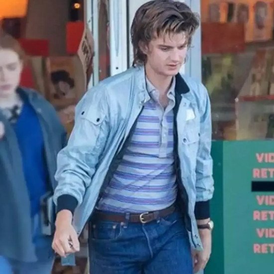 Stranger Things Steve Harrington Blue Jacket