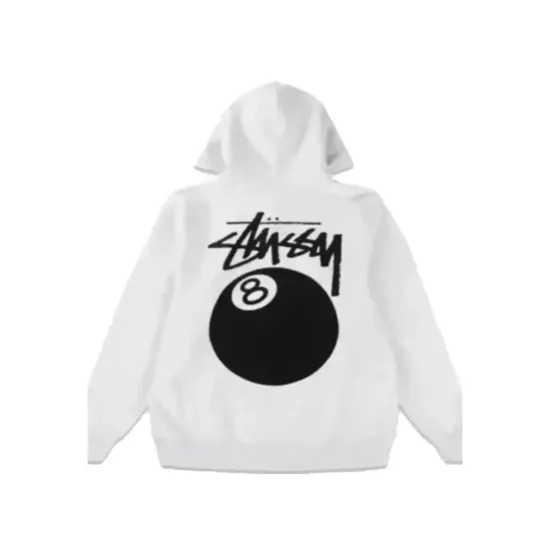 Stussy 8 Ball Pullover Hoodie - Films Jackets