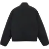 Stussy 8 Ball Sherpa Orange Fleece Jacket