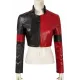 Harley Quinn Kill The Justice League Cropped Maroon Jacket