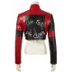 Harley Quinn Kill The Justice League Cropped Maroon Jacket