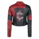 Suicide Squad Live Fast Die Clown Harley Quinn Jacket