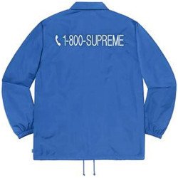 Supreme 1-800 Coaches Blue Jacket