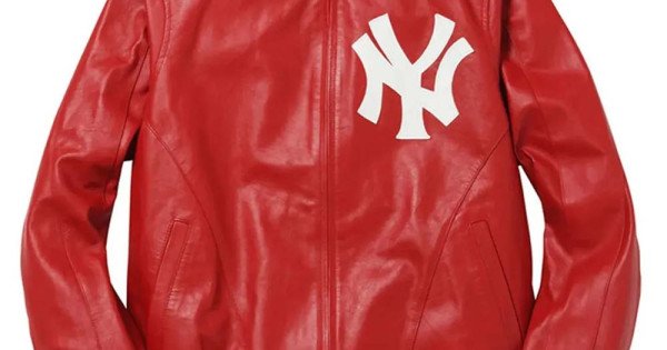 Supreme New York Yankees Red Jacket