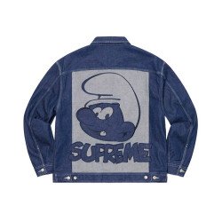 Smurfs Trucker Denim Jacket