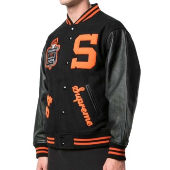 Supreme Team S Letterman Jacket