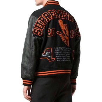 Supreme Team S Letterman Jacket