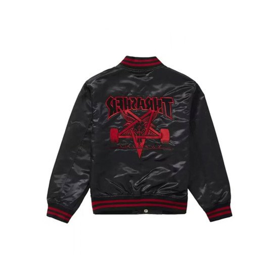 Supreme Thrasher Black Bomber Jacket