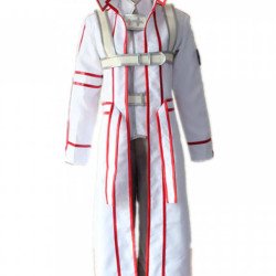 Sword Art Online Kirito White Trench Coat 