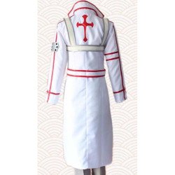 Sword Art Online Kirito White Trench Coat 