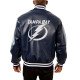 Tampa Bay Lightning Varsity Leather Jacket