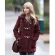 Taylor Swift Burgundy Duffle Coat