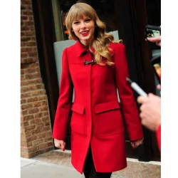 Taylor Swift Mid Length Wool Coat