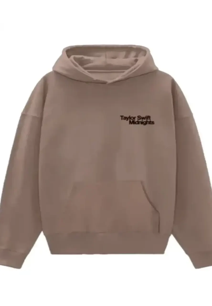 Taylor Swift sale Official Merch Brown Midnights Hoodie