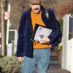 Ted Lasso Jason Sudeikis Blue Jacket