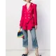 Ted Lasso Keeley’s Pink Heart Button Blazer