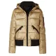 Ted Lasso S2 Keeley Gold Puffer Jacket