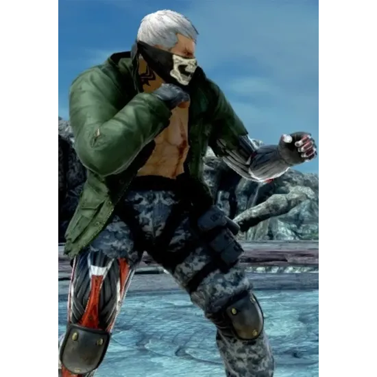 Bryan Fury Tekken Green Jacket