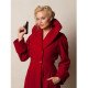 Terminal Margot Robbie Red Coat