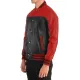 Terry Terrance Leather Varsity Jacket