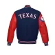 Texas Rangers Red and Blue Jacket