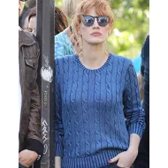 The 355 Jessica Chastain Wool Sweater